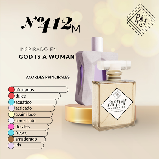 412M inspirado en GOD IS A WOMAN FEM