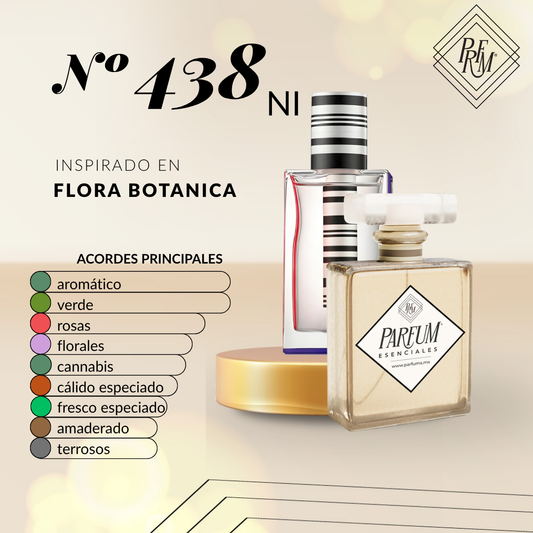 438NI INSPIRADO EN FLORA BOTANICA FEM