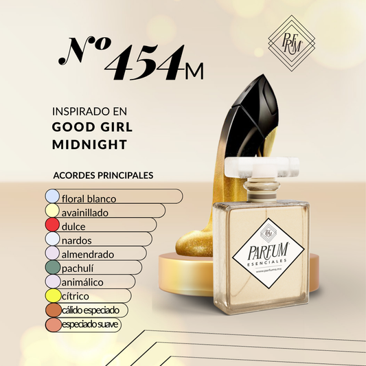 454M inspirado en GOOD GIRL MIDNIGHT