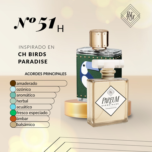 51H inspirado en  CH-BIRDS-OF-PARADISE