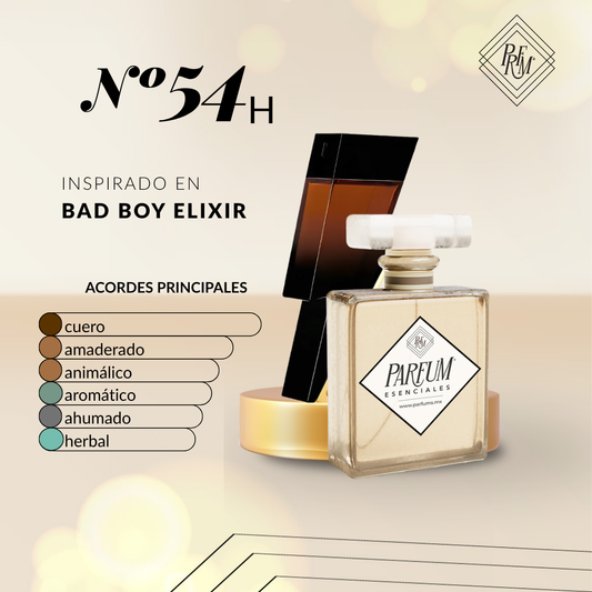 54H inspirado en BAD BOY ELIXIR