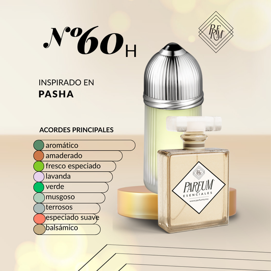 N°60H inspirado en PASHA-CARTIER