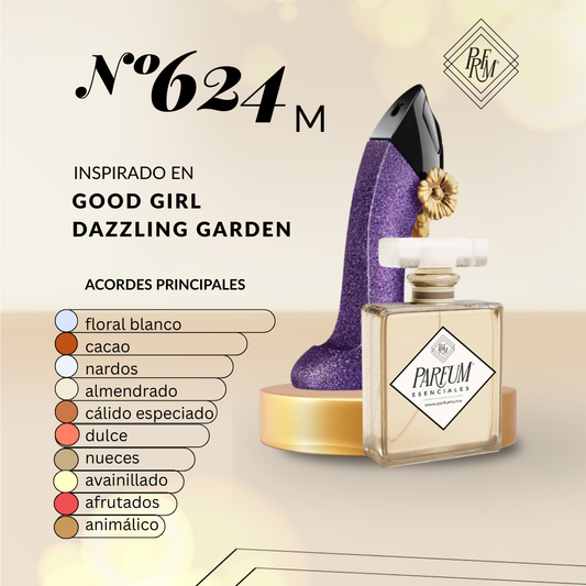 624M inspirado en Good Girl Dazzling Garden FEM