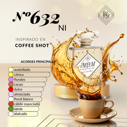 632NI inspirado COFFEE SHOT