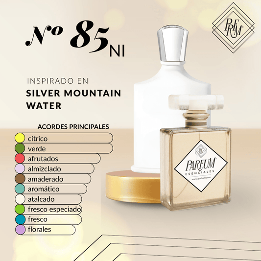 85NI- inspirado en  SILVER MOUNTAIN UNISEX