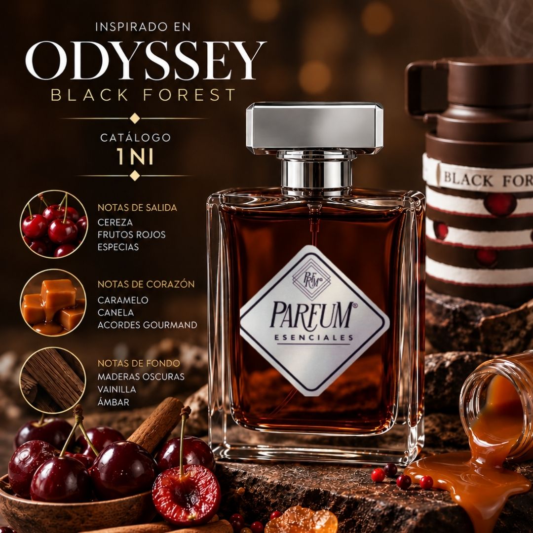 1NI inspirado en ODYSSEY BLACKFOREST UNISEX
