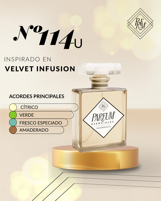 114U inspirado en VELVET INFUSION