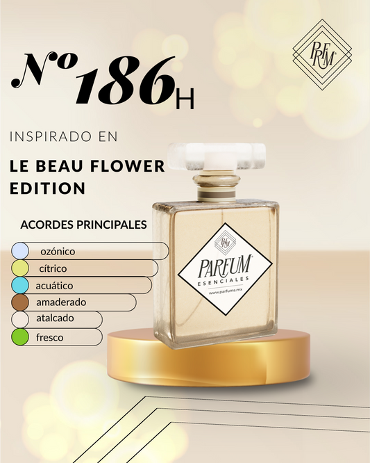 186H inspirado en LE BEAU-FLOWER EDITION