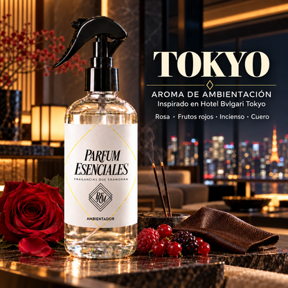 AMBIENTAL INSPIRADO EL HOTEL BULGARY TOKIO