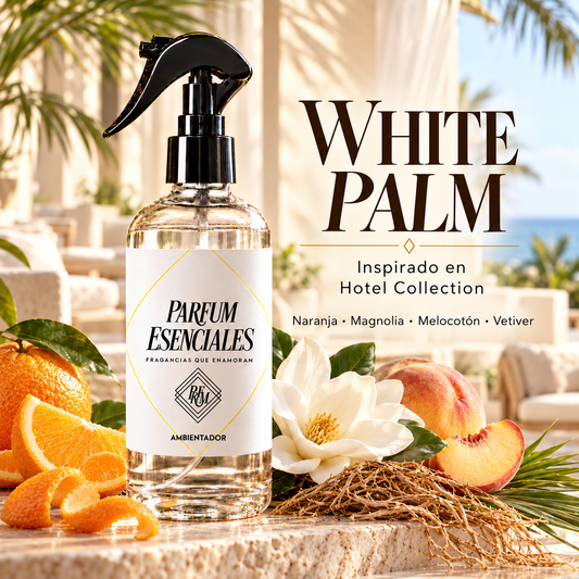 AMBIENTAL INSPIRADO EN  WHITE PALM