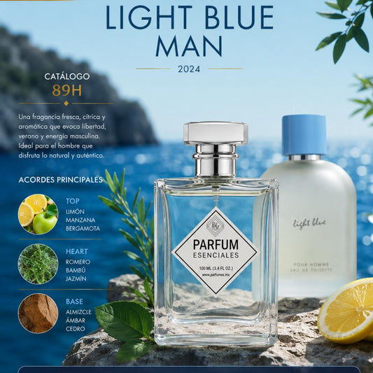 89H -Inspirado en Tipo LIGHT-BLUE-MAN