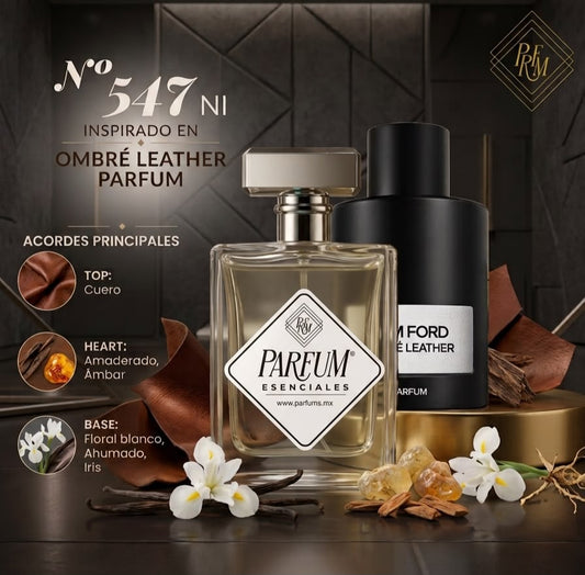 547NI- inspirado en  Ombré Leather Parfum UNISEX