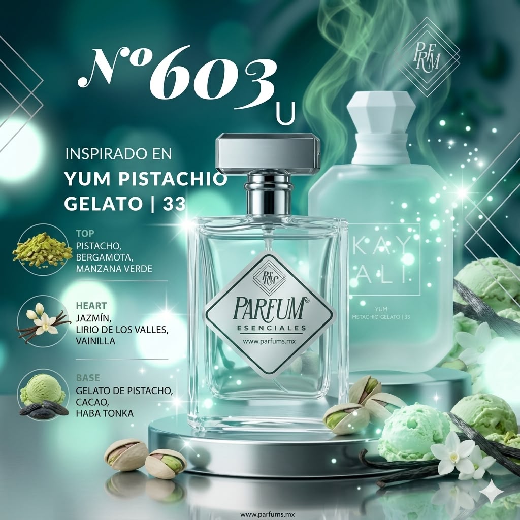 603U inspirado en YUM PISTACHIO GELATO UNIXES