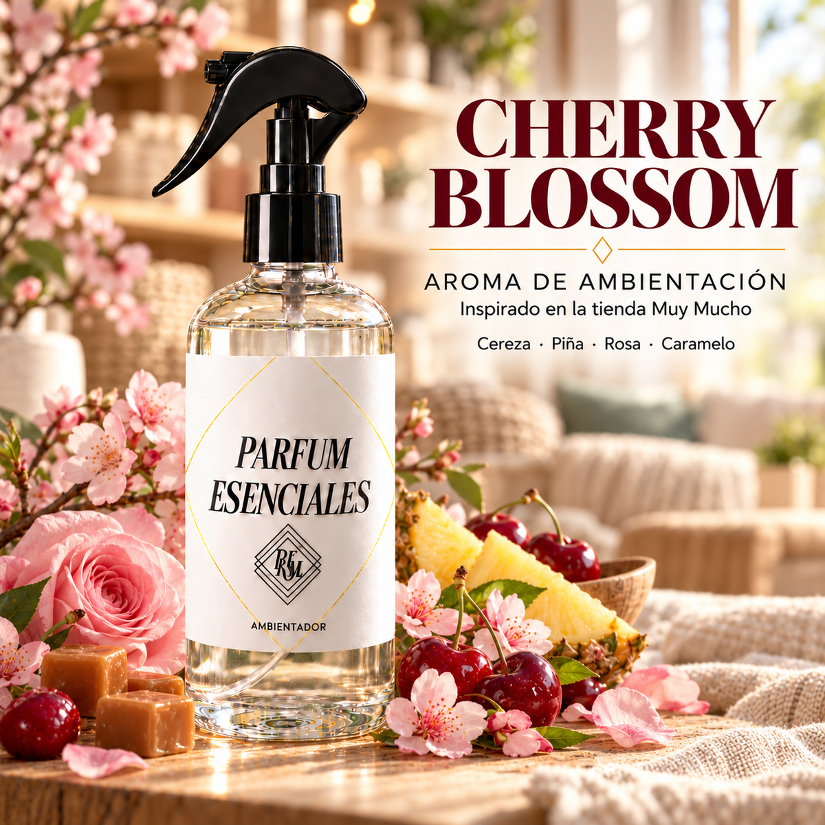 AMBIENTAL INSPIRADO CHERRY BLOSSOM DE MUY MUCHO